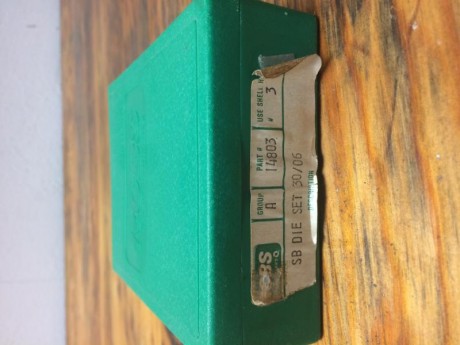 Tengo unos dies rcbs del 30-06 que venian en un lote con otros de mi interes, puesto que es calibre que 02