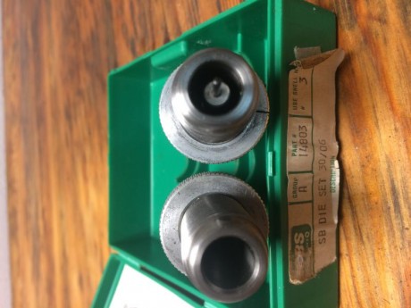Tengo unos dies rcbs del 30-06 que venian en un lote con otros de mi interes, puesto que es calibre que 00