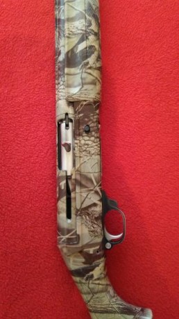 Vendo Benelli, modelo 121 con cañón fijo de tres estrellas y 71 cm. Tiene hecha la hidroimpresion por 11