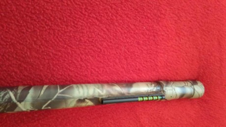 Vendo Benelli, modelo 121 con cañón fijo de tres estrellas y 71 cm. Tiene hecha la hidroimpresion por 10