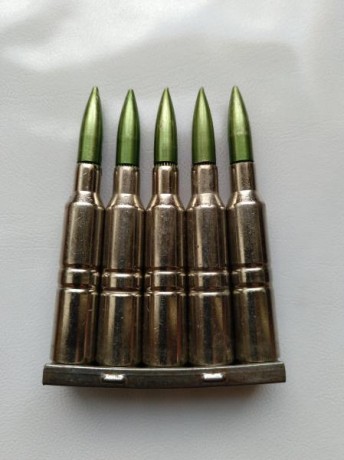 Peine de instrucción  del calibre 6,5x55,  antiguo 50€ , 
Madrid-Toledo
Cambio por puntas de caza 8mm 01