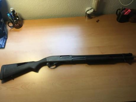 Hola, cambio Remington 879 XCS por Mossberg 590 o Kel-tec sub 2000 gen 2, sólo ha disparado dos cartuchos, 02