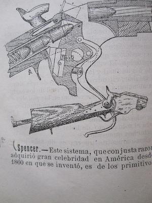 A very nice US Spencer Repeating Saddle Ring Carbine, M 1865, number 2730, caliber .50, length 94 cm, 132