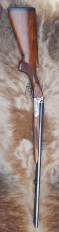 Se vende Rifle Express African Modelo 140 AE 470 N.E.
Tiene un safari.
Motivo de la venta: Falta de uso 40