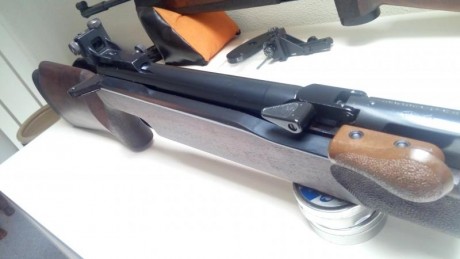 Hola, vendo este ejemplar de mi colección Walther lgr en estado pluscuamperfecto tanto de estética y pavonado 02