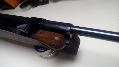 Hola, vendo este ejemplar de mi colección Walther lgr en estado pluscuamperfecto tanto de estética y pavonado 00