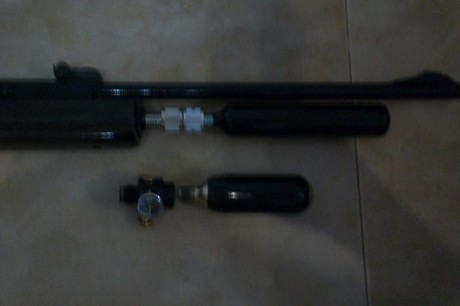 Hola amigos. Tengo una carabina Gamo G-1200 nueva que fue un regalo y se quedó en un armario por el paso 62