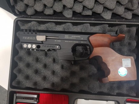 Vendo pistola Tesro TS 22 3, està perfecta, especial para tiro olímpico, es una máquina de hacer 10.

Precio 01