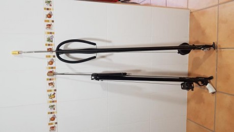 Se cambia equipo de pesca submarina completo.
2 trajes talla 4. De 7mm sporasub camo green y 5mm cressi 10