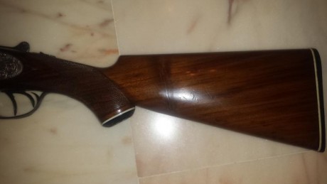 Vuelvo a poner a la venta a petición de un familiar una escopeta superpuesta marca felix sarasqueta ,calibre 10