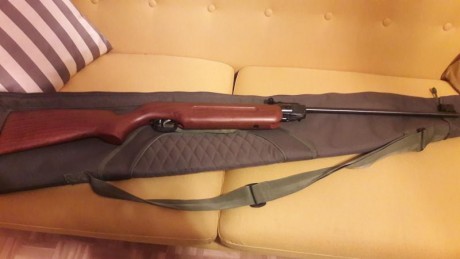 Buenas noches,

Vendo carabina HW35 en calibre 4.5 en excelente estado, nunca usada. Con funda.

Precio 01