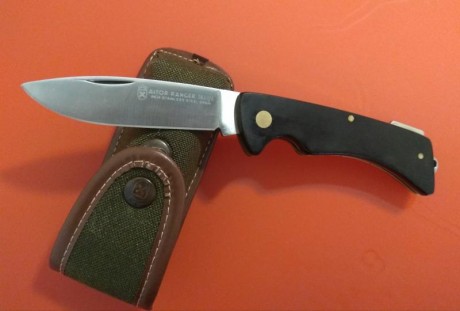 Vendo o cambio navaja Aitor , modelo Ranger , en micarta junto con funda lona gruesa, para dicho modelo.

También 02