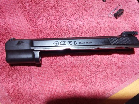Hola buenas vendo esta Cz calibre 9 PB con 2 cargadores. El arma está en buenas condiciones y está guiada 02