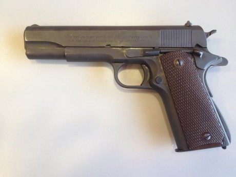 Compro Colt 1911 / Government inutilizada, preferiblemente de la época 2ª Guerra Mundial, cualquiera de 00