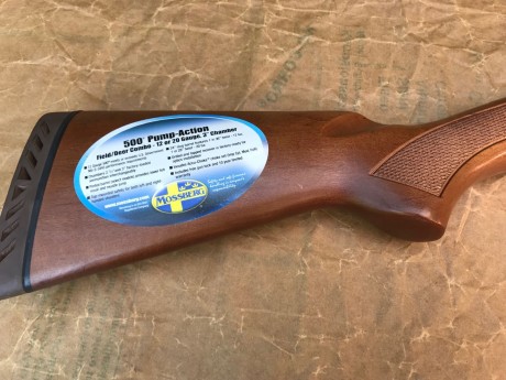 Vendo escopeta corredera Mossberg 500 combo en excelente estado practicamente nuevo, calibre 12 equipada 00