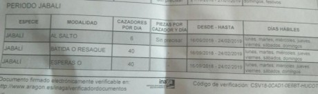 Buenas compañeros.
La semana pasada recibí la tarjeta del coto en el cuál soy socio, junto a ella el plan 00