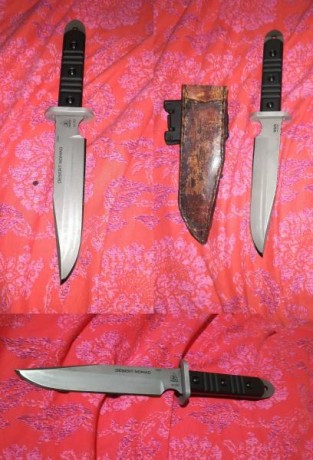 Vendo TOPS Desert Nomad, en acero 440-C con tratamiento criogénico, acabado arenado, cachas de G10 con 00