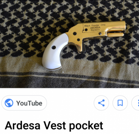 Lo dicho estoy interesado en comprar una derringer vest pocket de ardesa como la de la foto.
Saludos 00