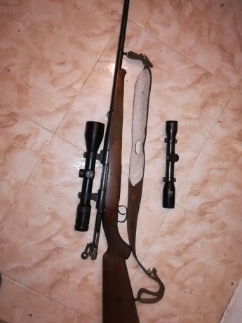 Vendo rifle Winchester mod. 54, anterior al mod. 70, fabricado en 1929, ideal para coleccionista. Atiendo 02