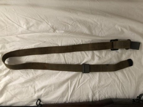 M1 mecaniza perfectamente, bayoneta y correa también originales. Una maravilla. Calibre 30-06. M1, Bayoneta 01