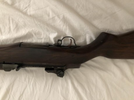 M1 mecaniza perfectamente, bayoneta y correa también originales. Una maravilla. Calibre 30-06. M1, Bayoneta 42