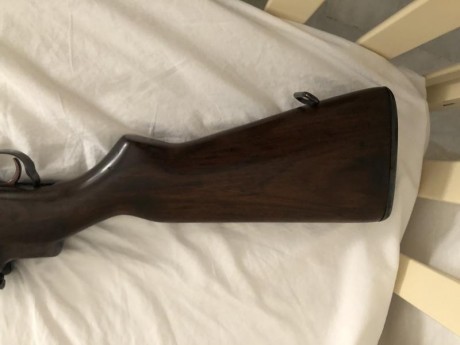 M1 mecaniza perfectamente, bayoneta y correa también originales. Una maravilla. Calibre 30-06. M1, Bayoneta 41