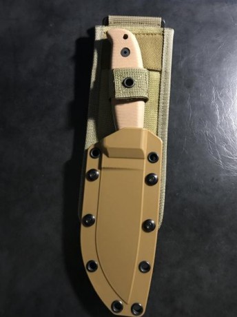 Buenas, pues eso que me compré el ESEE-5 pero para el uso que le quería dar era demasiado pesado y he 40