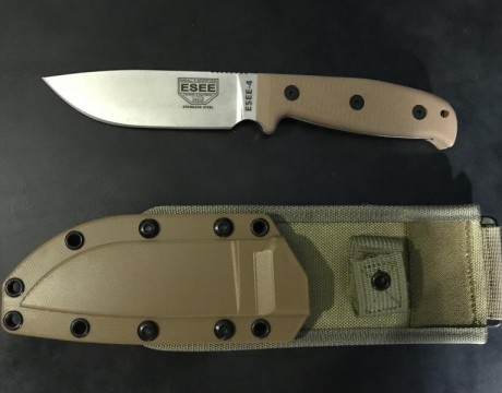 Buenas, pues eso que me compré el ESEE-5 pero para el uso que le quería dar era demasiado pesado y he 51