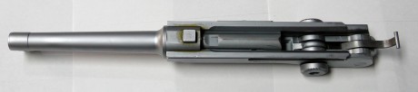 Se vende Luger P08 fabricada por Mauser, no ha pegado un solo disparo, el acabado creo que es anodizado 20