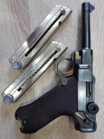 Iniciaremos con una artilleria Erfurt 1914, para continuar con una Mauser Original 4 pulgadas fabricada 122