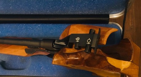  * HAMMERLI MODELO 152 PISTOLA ELECTRONICA . Vendida
400€ .    NUEVO PRECIO 350€  

Calibre 22. 
MONOTIRO. 00