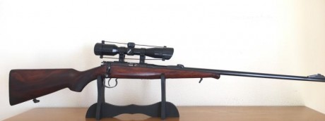 Vendo carabina  BRNO MOD. 2 
Calibre 22 con 2 cargadores de 5 y de 10 y visor  WALTER 4 X 32 COMPACT , 02