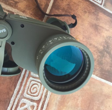 Magnifico prismatico igual que nuevo, 7x50 Military con Compas y reticula iluminada. Luminosidad excelente 11