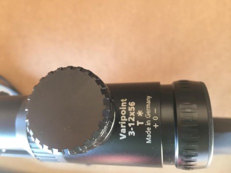 Se Vende magnífico visor Zeiss Victory Varipoint con 3x12x56 aumentos y retícula iluminada.

    El visor 02