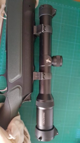 Se vende Sauer s303 xt calibre 30-06,un año de antigüedad,factura,posibilidad de venta con anillas Isi 00