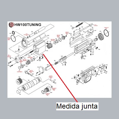 Hola amigos:
Estoy intentando localizar la medida de la junta tórica de la pieza nº 2677 de la HW100.
Es 00