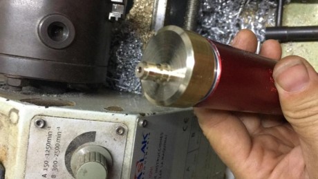 Bueno pues a petición de un amigo pongo el proceso de fabricación de dicho adaptador 10