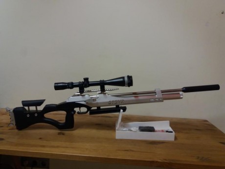 -  En venta Steyr Lg 110 Hp calibre .4,5, 21 jul. La venta incluye : Carabina con cañon roscado 1/2 Unf, 01