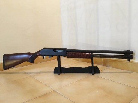 Buenos días,
vendo escopeta de corredera Fabarm por exceso de armas. Está en perfecto estado, no se ha 02