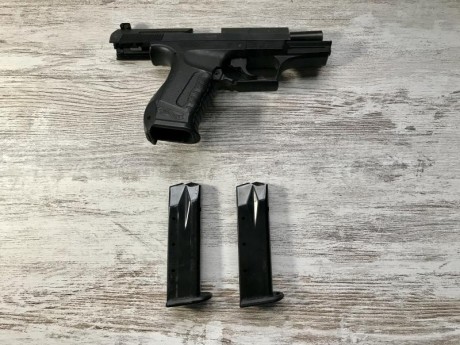 Vendo Walther P99 con dos cargadores en perfecto estado por falta de uso.
400€ 01