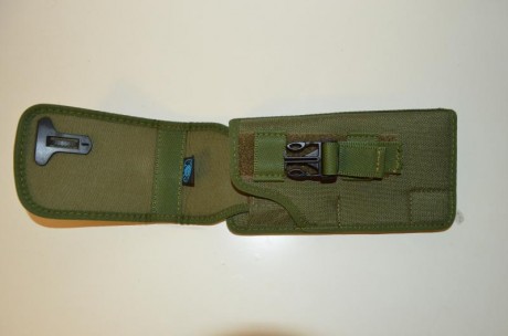 Vendo pistolera VEGA HOLSTER verde MOLLE.
NUEVA.
La solapa se puede desmontar y colocarle una sujeción 00