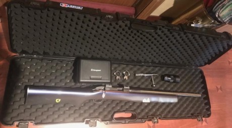 Carabina KELBLY SWINDLEHURST 22LR. Serie especial de Kelbly. Lo mejor para BR y Mini F-Class. Casi imposible 00