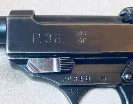INFORMACIÓN

CÓDIGO “ac 40”

En 1940 se le dio a Walther el código “ac” acompañado del año de fabricación, 11