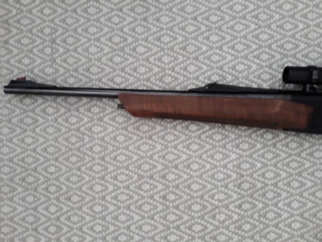 Vendo rifle Long track con cañon de 51 calibre 9.3x62.
Cargador abatible. Punto de mira cambiado por modelo 02