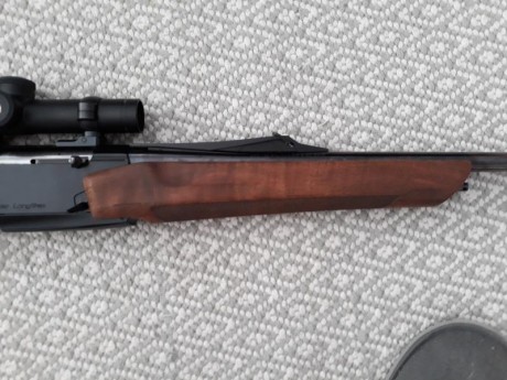 Vendo rifle Long track con cañon de 51 calibre 9.3x62.
Cargador abatible. Punto de mira cambiado por modelo 10