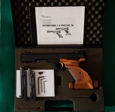 Vendo Browning FN International II 22 Lr, la vendo porque necesito cupo para otra inversión,está en perfecto 00