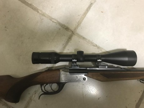 vendo zanardini modelo plegable en calibre 243 winchester el rifle se encuentra en jaen. Lo compre en 00