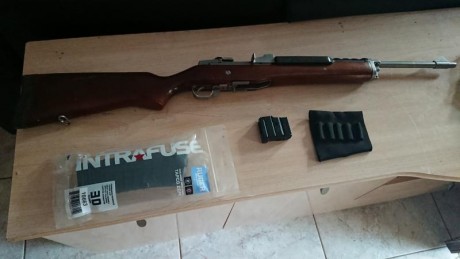Como reza el titulo cambio esta Ruger Mini 14 impecable por Colt Sporter A1(preferentemente) o A2,tambien 02