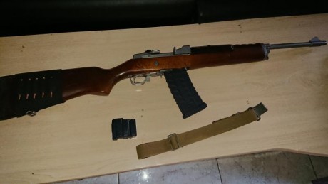 Como reza el titulo cambio esta Ruger Mini 14 impecable por Colt Sporter A1(preferentemente) o A2,tambien 00