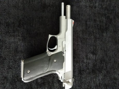 Se cambiaría por armas de mi interés como : pistola del 9mm para IPSC , Manurhín MR73 Mactch del 38 o 12